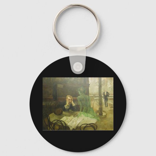 Porte-clés Viktor Oliva Absinthe Drinker (Recto)