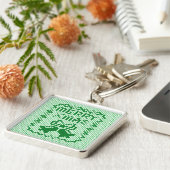 Porte-clés Vilain chandail motif sonneries cloches et Joyeux  (Côté)