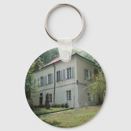 Porte-clés Villa Bertramka-Mozart-Prague (Recto)