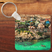 Porte-clés Village Popeye, Malte (Recto)