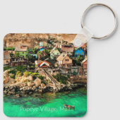 Porte-clés Village Popeye, Malte (Dos)