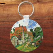 Porte-clés Village Street par Vincent van Gogh (Recto)