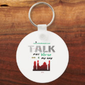 Porte-clés ville - clé (Recto)