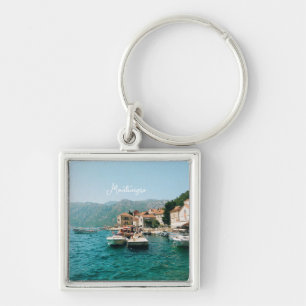 Porte-clés Ville côtière de Perast, Monténégro