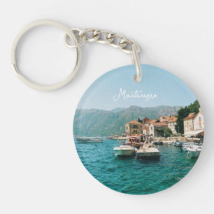 Porte-clés Ville côtière de Perast, Monténégro