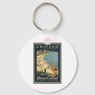 Porte-clés Ville de vacances de Paul Proehl Chicago
