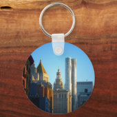 Porte-clés Ville Skyline du district financier (Recto)