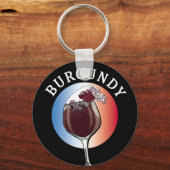 Porte-clés Vin de Bourgogne (Recto)