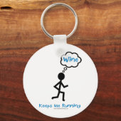 Porte-clés Vin - Me Maintient En Course (Recto)