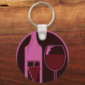 Porte-clés Vin rouge (Recto)