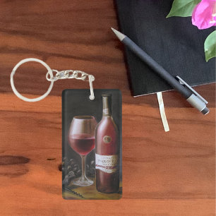Porte-clés Vin rouge