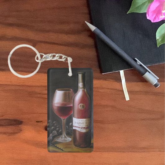 Porte-clés Vin rouge