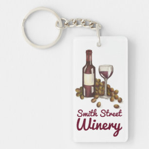Porte-clés Vin sur mesure Bar vinerie Porte - clé promotionne