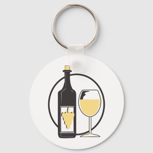 Porte-clés Vin un peu (Recto)