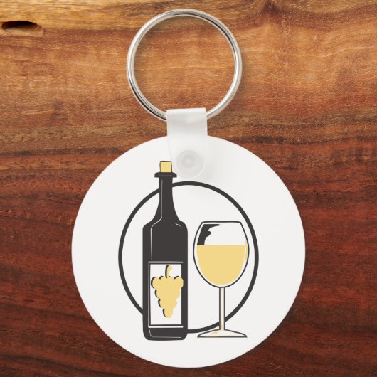 Porte-clés Vin un peu (Recto)