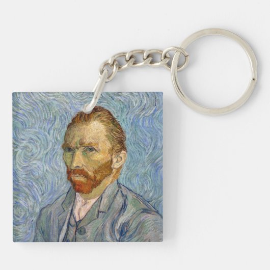 Porte-clés Vincent Van Gogh - Autoportrait (Dos)