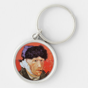 Porte-clés Vincent Van Gogh - Autoportrait avec l'oreille ban