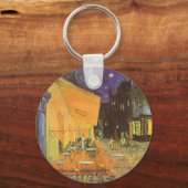 Porte-clés Vincent van Gogh - Café Terrasse en soirée (Recto)