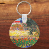 Porte-clés Vincent Van Gogh Flower Garden (Verso)