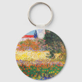 Porte-clés Vincent Van Gogh Flower Garden (Verso)