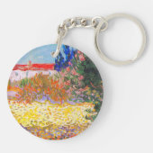 Porte-clés Vincent Van Gogh Flower Garden (Dos)