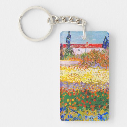 Porte-clés Vincent Van Gogh Flower Garden (Devant)