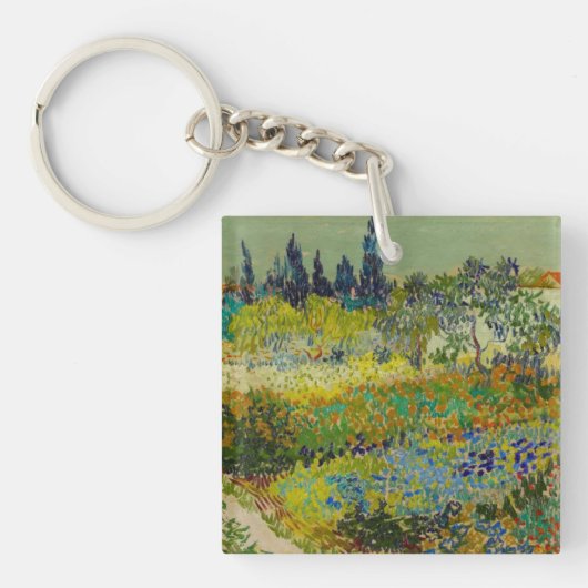 Porte-clés Vincent Van Gogh Garden (Devant)