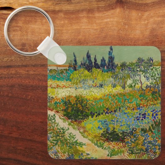 Porte-clés Vincent Van Gogh Garden (Recto)