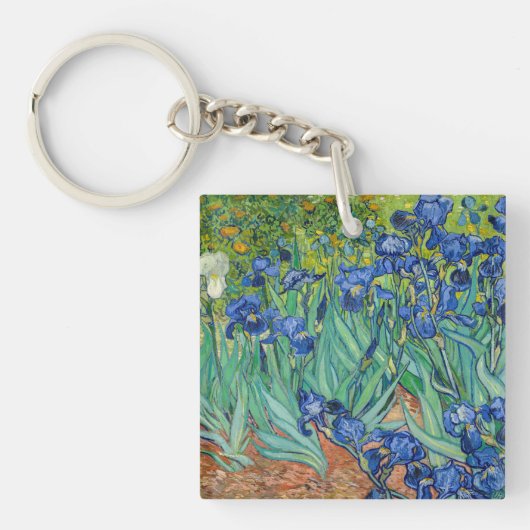 Porte-clés Vincent Van Gogh - Iris (Devant)