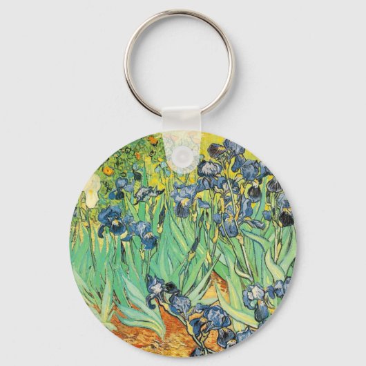 Porte-clés Vincent Van Gogh - Irises (Recto)