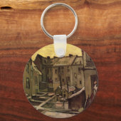 Porte-clés Vincent van Gogh, Jardins de vieilles maisons, Anv (Recto)