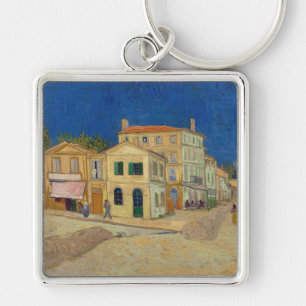 Porte-clés Vincent van Gogh - La Maison Jaune / La Rue