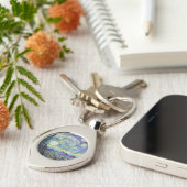 Porte-clés Vincent Van Gogh La Nuit étoilée (Côté )