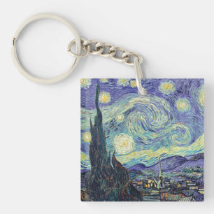 Porte-clés Vincent Van Gogh La Nuit étoilée
