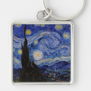 Porte-clés Vincent Van Gogh - La nuit étoilée
