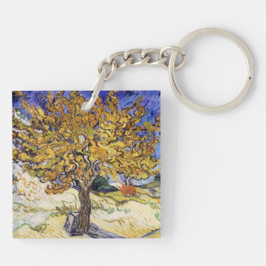 Porte-clés Vincent van Gogh - Le Mulberry Tree (Dos)