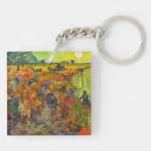 Porte-clés Vincent van Gogh - Le vignoble rouge (Dos)