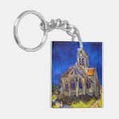 Porte-clés Vincent van Gogh - L'église d'Auvers (Devant gauche)
