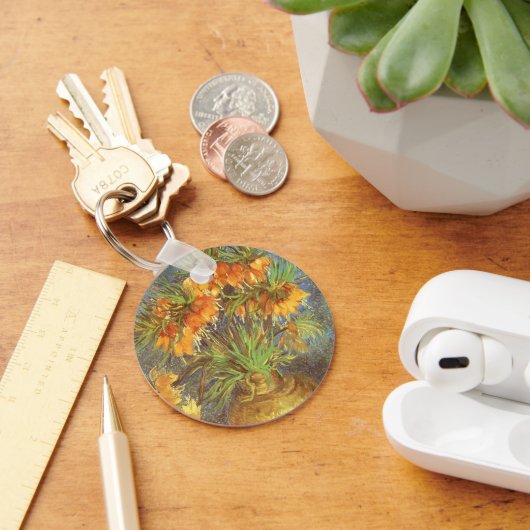 Porte-clés Vincent van Gogh - Les amitiés dans un vase en cui (Bureau)