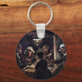 Porte-clés Vincent Van Gogh - Les mangeurs de pommes de terre (Recto)