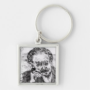 Porte-clés Vincent van Gogh l'homme avec le tuyau