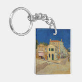 Porte-clés Vincent van Gogh - Maison Jaune / Rue (Devant gauche)