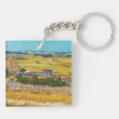 Porte-clés Vincent van Gogh - Moisson à La Crau (Dos)