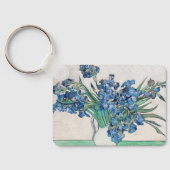 Porte-clés Vincent van Gogh - Nature morte : Vase avec iris (Verso)