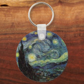 Porte-clés Vincent van Gogh - Nuit étoilée (Recto)