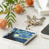 Porte-clés Vincent van Gogh - nuit étoilée (Côté)