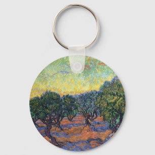 Porte-clés Vincent Van Gogh Olive Grove Impressionnisme Art