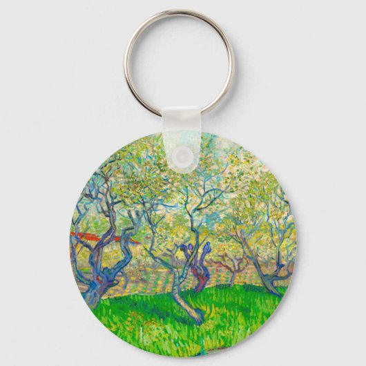 Porte-clés Vincent van Gogh Orchard à Blossom (Verso)