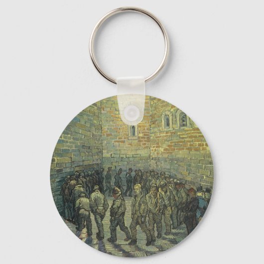 Porte-clés Vincent van Gogh - Prisonniers exerçant (Recto)