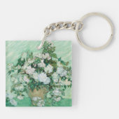 Porte-clés Vincent van Gogh - Roses (Dos)